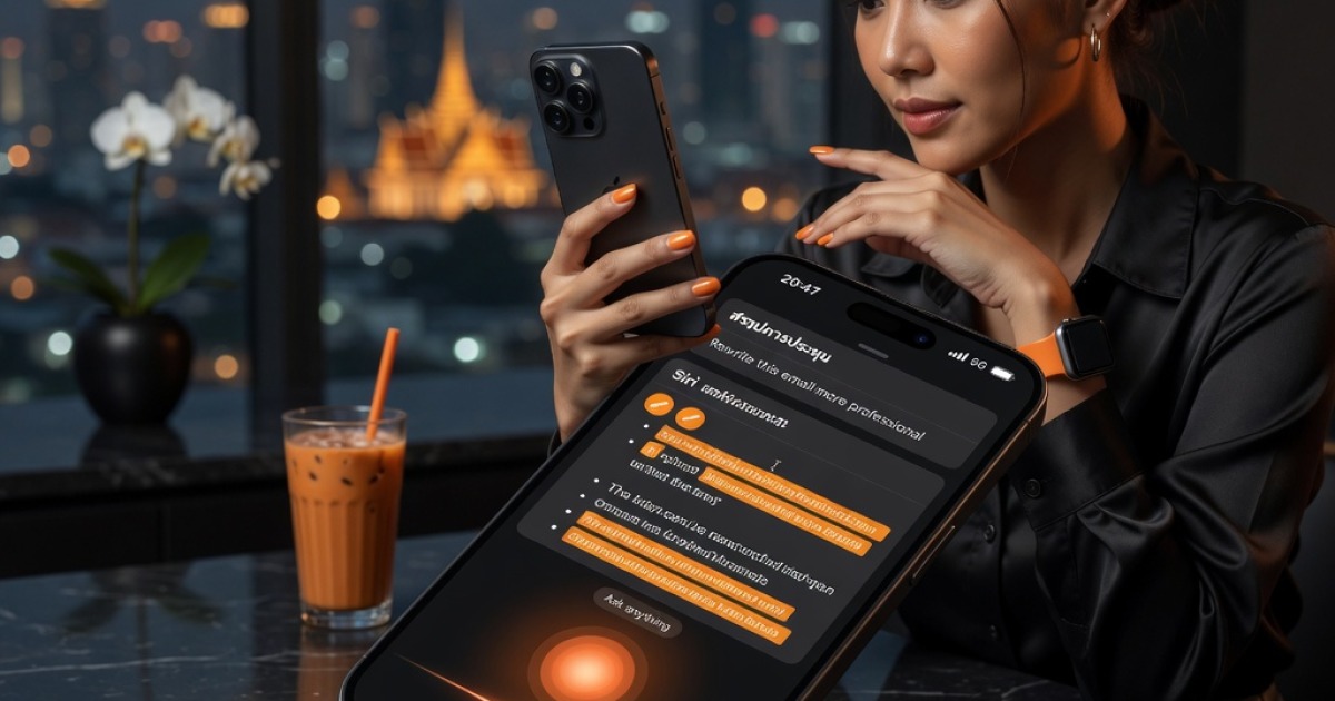 Apple Intelligence ล่าสุดใช้งานยังไง 2569 มุมใหม่ผู้ใช้ไทยควรรู้ก่อนอัปเดต