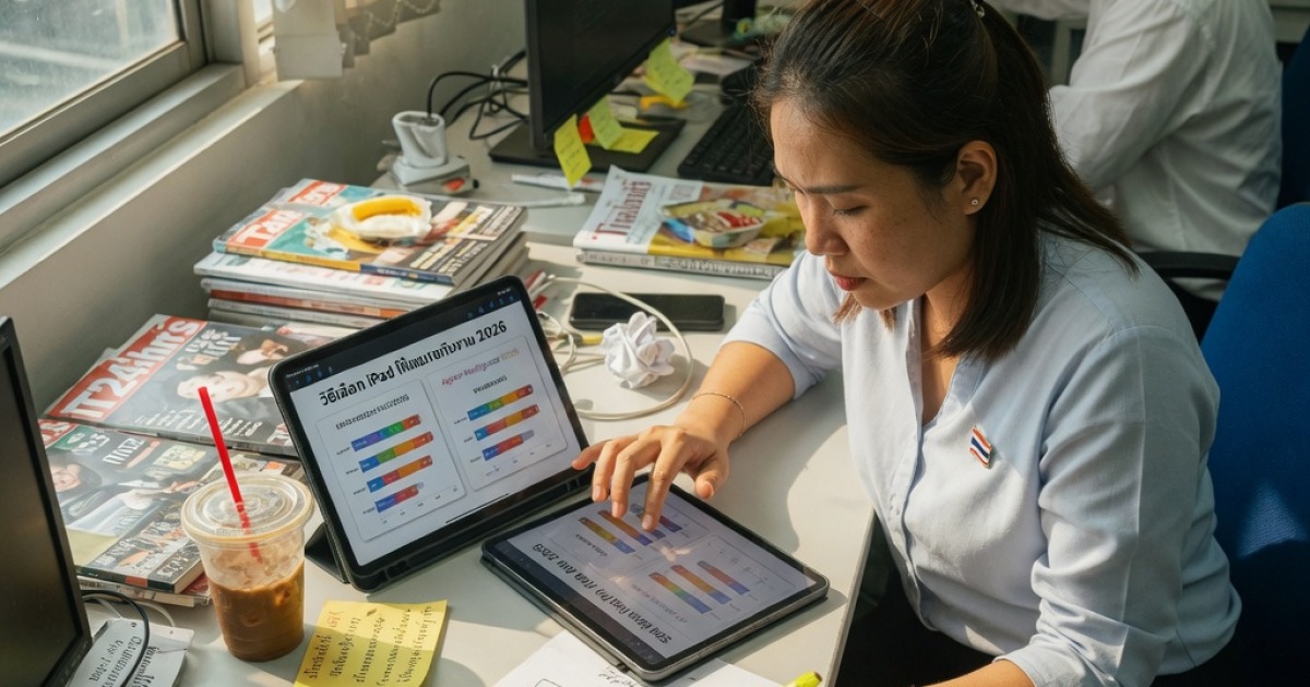 วิธีเลือก iPad ให้เหมาะกับงาน 2026 อัปเดตฟีเจอร์ใหม่สำหรับผู้ใช้ไทย