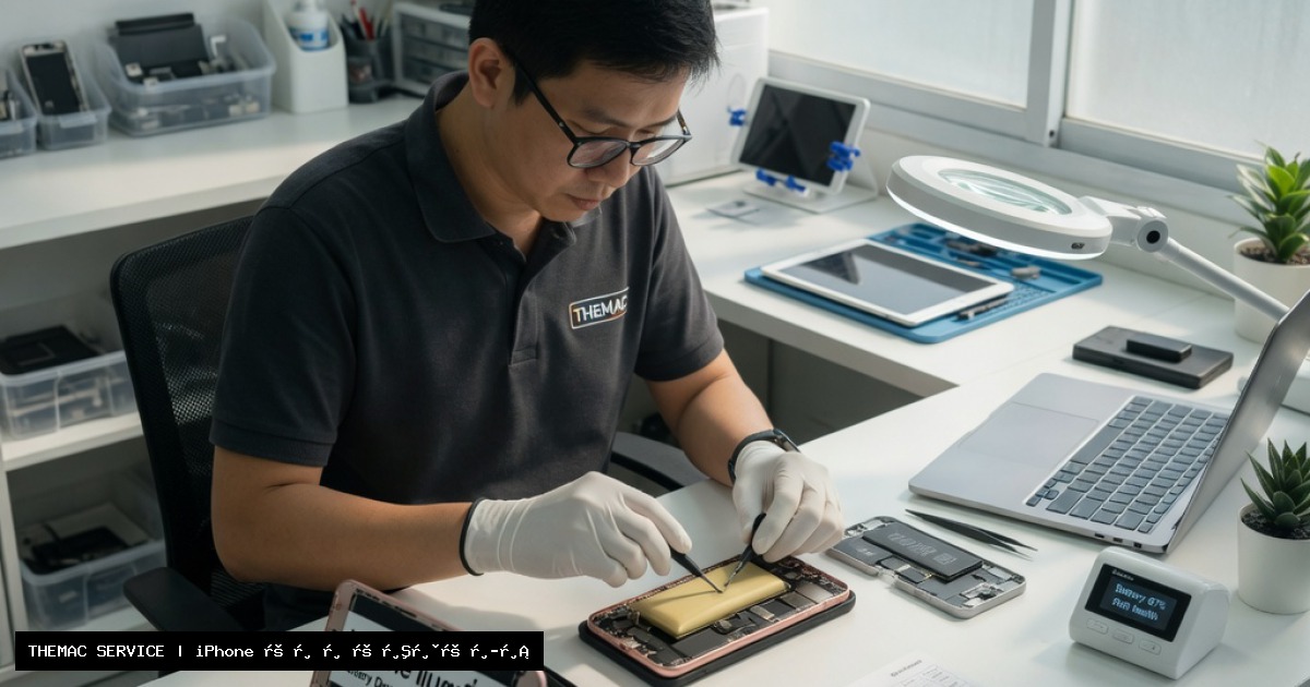 iPhone แบตเสื่อม อาการ สาเหตุ และวิธีซ่อมที่เชื่อถือได้