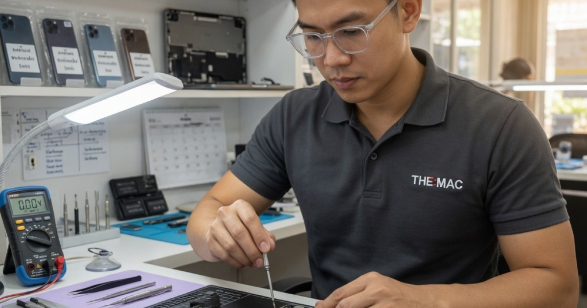 iPhone ชาร์จไม่เข้า แก้ยังไง ราคาซ่อมและวิธีตรวจสอบ 2026