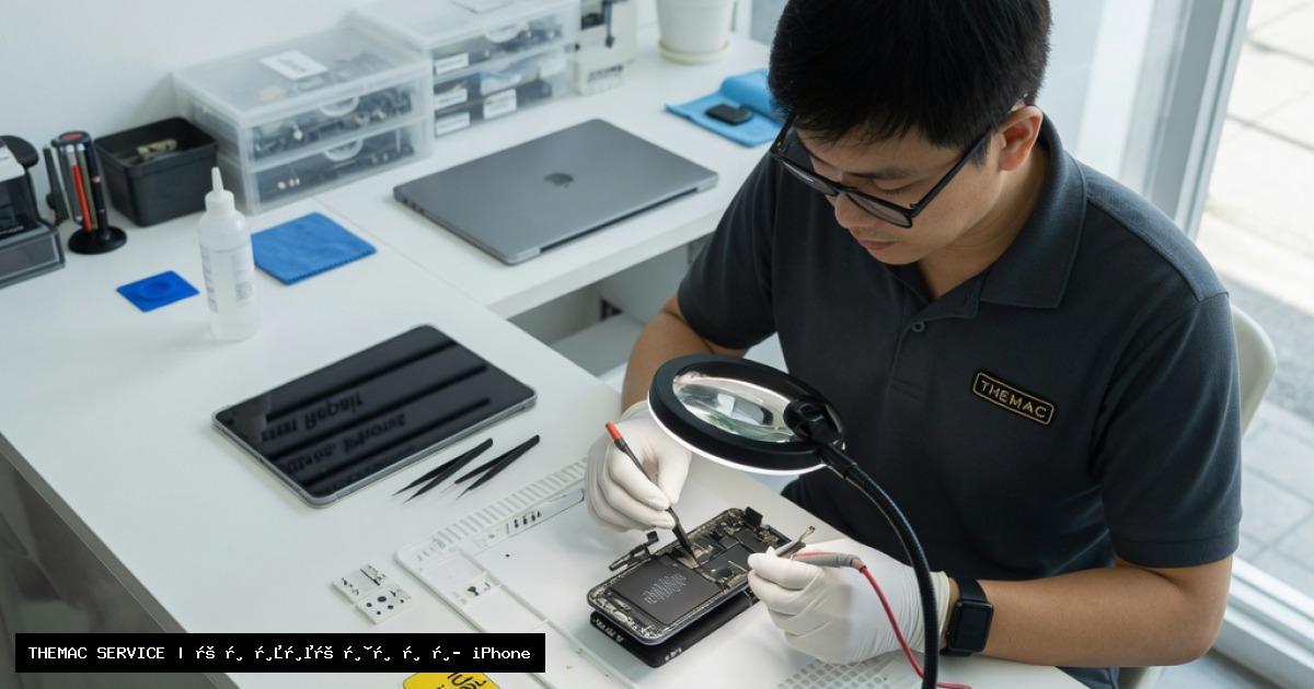 เปลี่ยนจอ iPhone วิธีวิเคราะห์อาการ สาเหตุ และข้อควรระวังก่อนส่งซ่อม