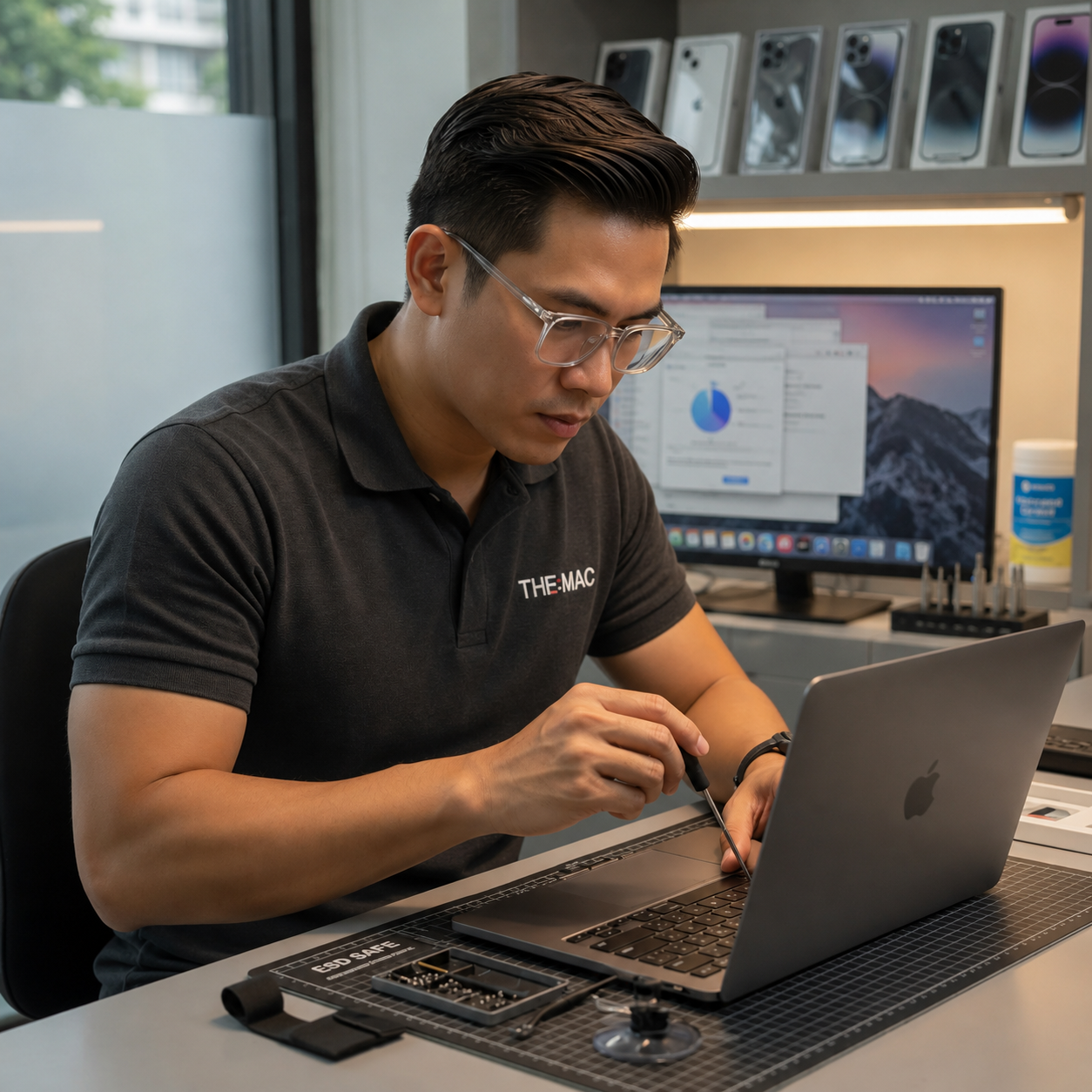 แก้ MacBook ค้างและช้า วิเคราะห์อาการ สาเหตุ วิธีซ่อม ราคา 2569