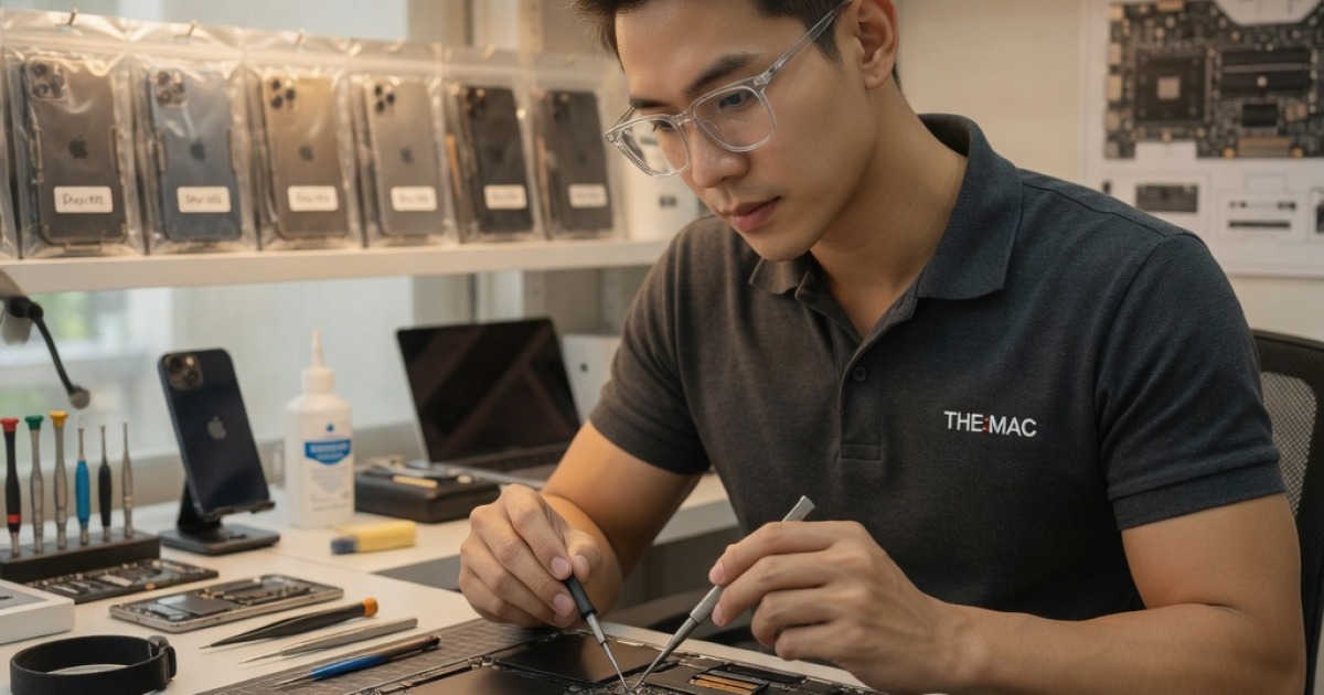 ซ่อมเมนบอร์ด MacBook วิเคราะห์อาการและราคา 2026
